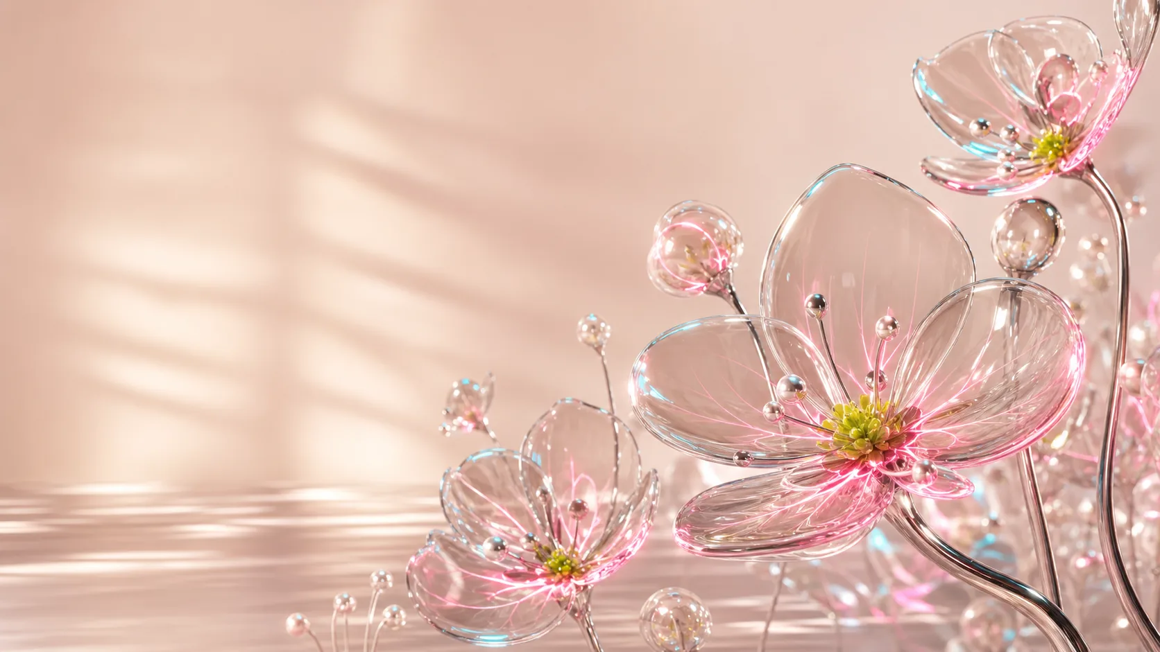 Glass florals