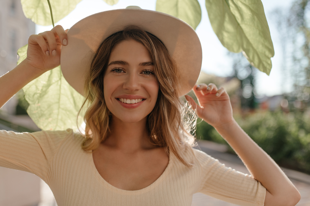 Woman enjoying healthy looking skin after Morpheus8 in Oklahoma City, OK