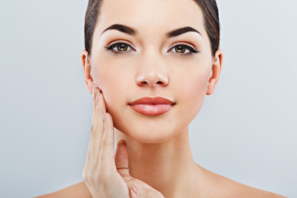 Woman with clear complexion after facial in Oklahoma City, OK
